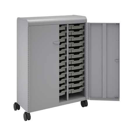Smith Trades Industrial Storage Cabinet, 61.4 in H, 43 in W, Platinum 920036000PPPPLT
